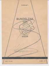 Treinblokstempel : Zwolle - Leeuwarden XV 1948