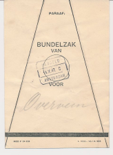 Treinblokstempel : Hengelo - Amsterdam C 1947