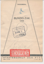 Treinblokstempel : Eindhoven - Amsterdam C 1949