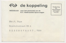 Drukwerkwikkel NS Utrecht - Dedemsvaart 1975