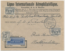 VH H 26 b IJspostvlucht s Gravenhage - Terschelling 1929