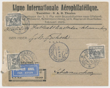 VH H 26 d IJspostvlucht s Gravenhage - Schiermonnikoog 1929