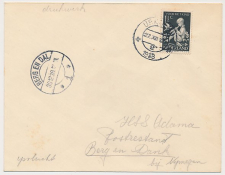 VH H 49 a IJspostvlucht Urk - Berg en Dal 1938