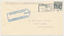 VH H 133 b IJspostvlucht s Gravenhage - Schiermonnikoog 1942