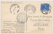 VH H 186 a / 189 IJspostvlucht Nijmegen - Ameland 1947 v.v.