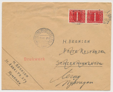 VH H 196 b IJspostvlucht Nijmegen - Schiermonnikoog 1947