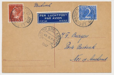 VH H 198 a IJspostvlucht Leeuwarden - Ameland 1947