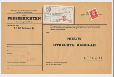 Utrecht -  Persbericht - NBM vrachtzegel 35 cent