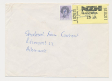 Alkmaar - Vrachtzegel NZH 25 ct.