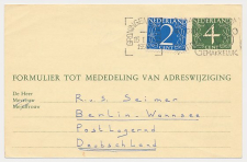 Verhuiskaart G. 26 Groningen - Duitsland 1959 - Buitenland 