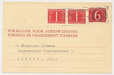 Verhuiskaart G. 27 Groningen - Eenrum 1965