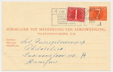 Verhuiskaart G. 30 Locaal te Amersfoort 1965