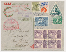 VH A 123 c Scheveningen  - Willemstad Curacao 1934 v.v.