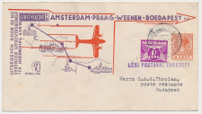 VH A 137 b Amsterdam - Boedapest Hongarije 1936