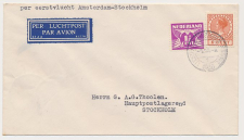 VH A 139 a Amsterdam  - Stockholm Zweden 1936