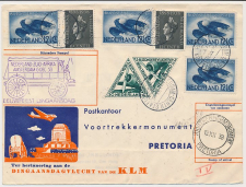 VH A 157 e Amsterdam - Pretoria Zuid Afrika 1938 v.v.