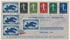 VH A 163 b s Gravenhage  - Johannesburg Zuid Afrika 1940