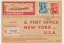 VH A 239 a Rotterdam - New York USA 1946