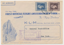 VH A 239 a Rotterdam - New York USA 1946