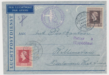 VH A 243 c Rotterdam - Willemstad Curacao 1946