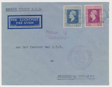 VH A 243 c s Gravenhage - Willemstad Curacao 1946