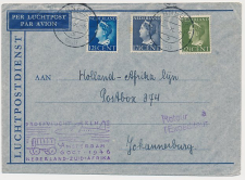 VH A 259 a Terneuzen - Johannesburg Zuid Afrika 1946