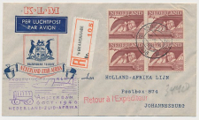 VH A 259 a s Gravenhage - Johannesburg Zuid Afrika 1946