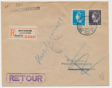 VH A 265 a Amsterdam - Johannesburg Zuid Afrika 1947