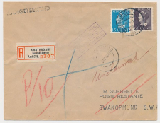 VH A 265 J b Amsterdam - Swakopmund S.W.A. Namibie 1947   