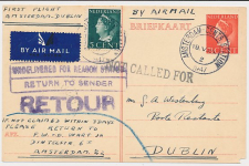 VH A 268 b Amsterdam - Dublin Ierland 1947