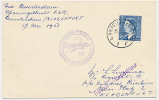 VH A 408 b Brussel Belgie- Amsterdam- Klagenfurt Oostenrijk 1953