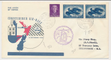 VH A 414 b / c Amsterdam - Christchurch N.Z. 1953 / 1952 / 1955