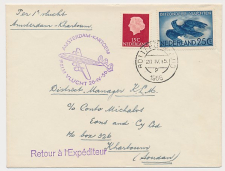 VH A 471 a Rotterdam - Khartoum Sudan 1956