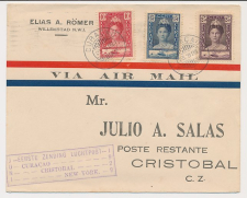 VH E 4 a Willemstad Curacao - Cristobal 1929