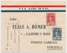 VH E 5 b Willemstad Curacao - Puerto Cabello Venezuela 1930