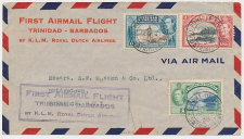 VH E 34 c Trinidad - Barbados 1938