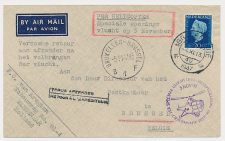 VH L 4 a  s Gravenhage - Brussel Belgie 1947