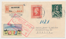 VH P 49 Hiversum - Zwolle 1945 - Raketpost