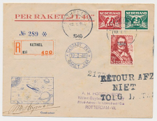 VH P 54 Kethel - Rotterdam 1946 - Raketpost