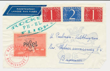 VH P 79 Etten-Leur - Bussum 1959 - Raketpost