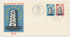 FDC / 1e dag Em. Europas 1956 - E27