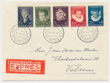 FDC / 1e dag Em. Kind 1956 - Castricum