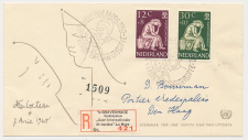 FDC / 1e dag Em. Vluchtelingen 1960 - E42 - Cour de Justice