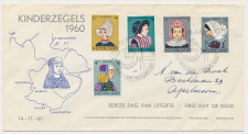 FDC / 1e dag Em. Kind 1960 - Philatelistenbeurs