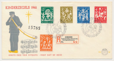FDC / 1e dag Em. Kind 1961 - E49 - Arnhem Postzegelontwerpers