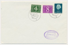 FDC / 1e dag Em. Fluorescerend papier 1962 - Gouda