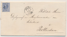Puntstempel 22 Delft 1873