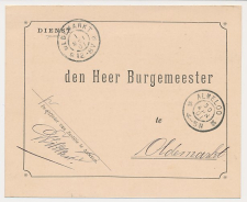 Grootrondstempel Almeloo- Oldemarkt 1901