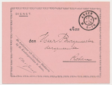 Grootrondstempel Assen - Roden 1896