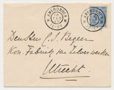 Grootrondstempel Amerongen 1898